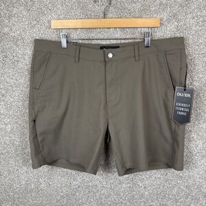 DU/ER Nustretch 7" Performance Stretch‎ Shorts Thyme Men's 38 NEW